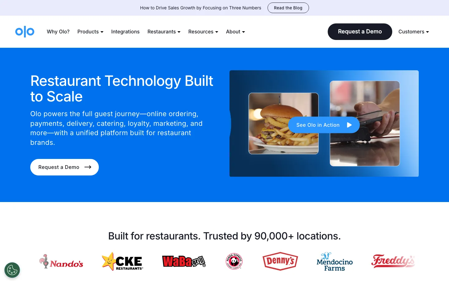 Olo's website, olo.com, on 12 Oct 2026